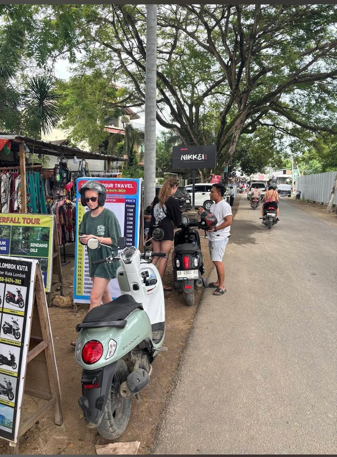 Rental Scooter Lombok